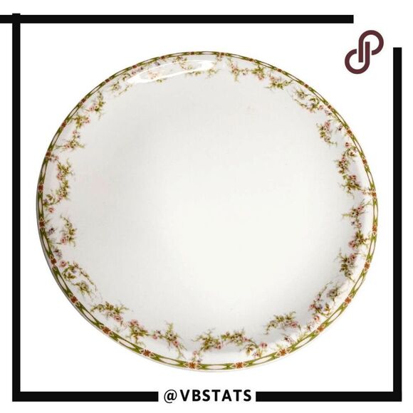 Theodore Haviland Houseware France Limoges Oval Serving Platter Floral White - Picture 1 of 5